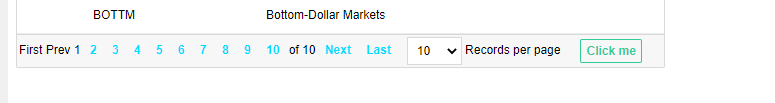 Example showing Grid buttons using different sub-themes.